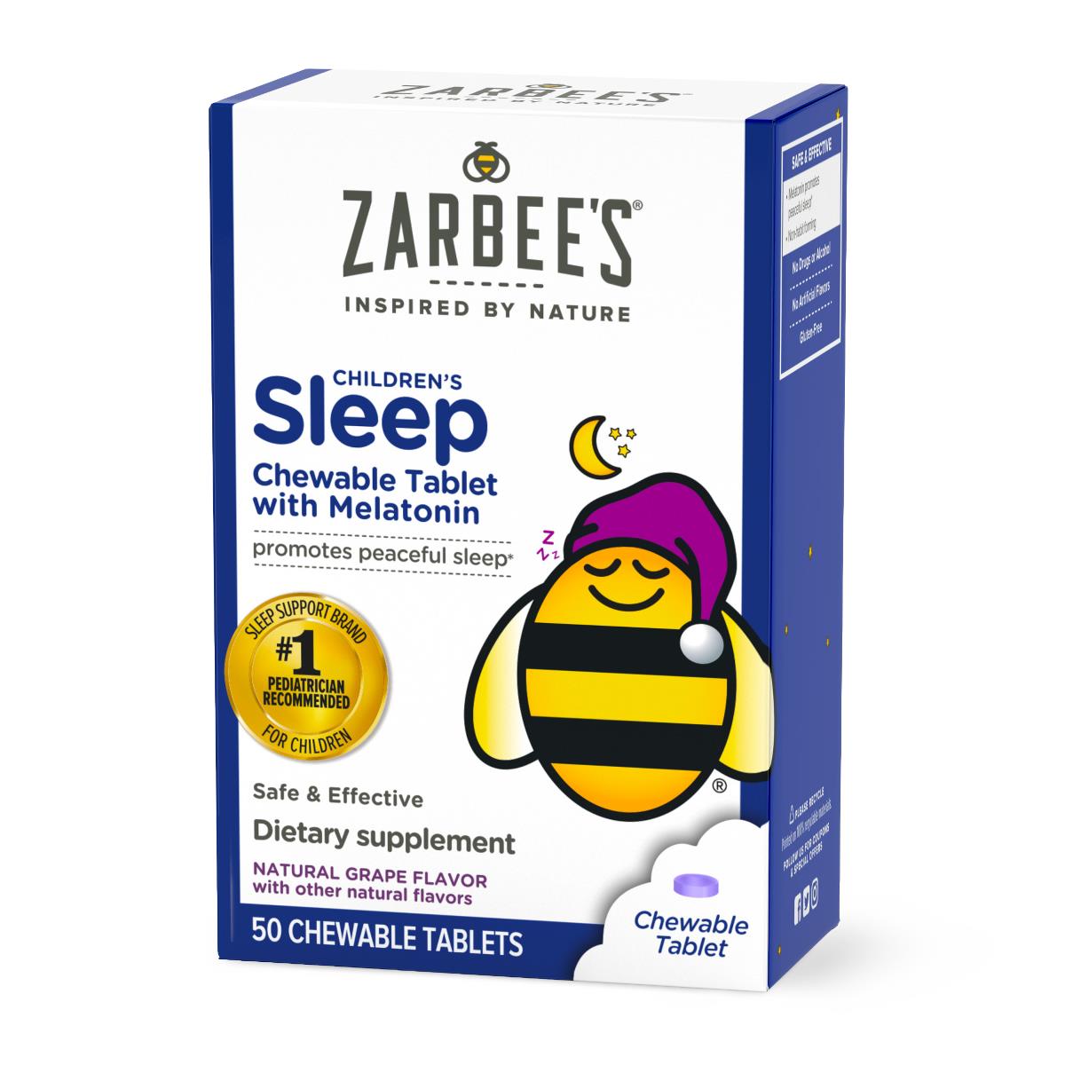 Zarbees Children's Sleep Chewable Tablet