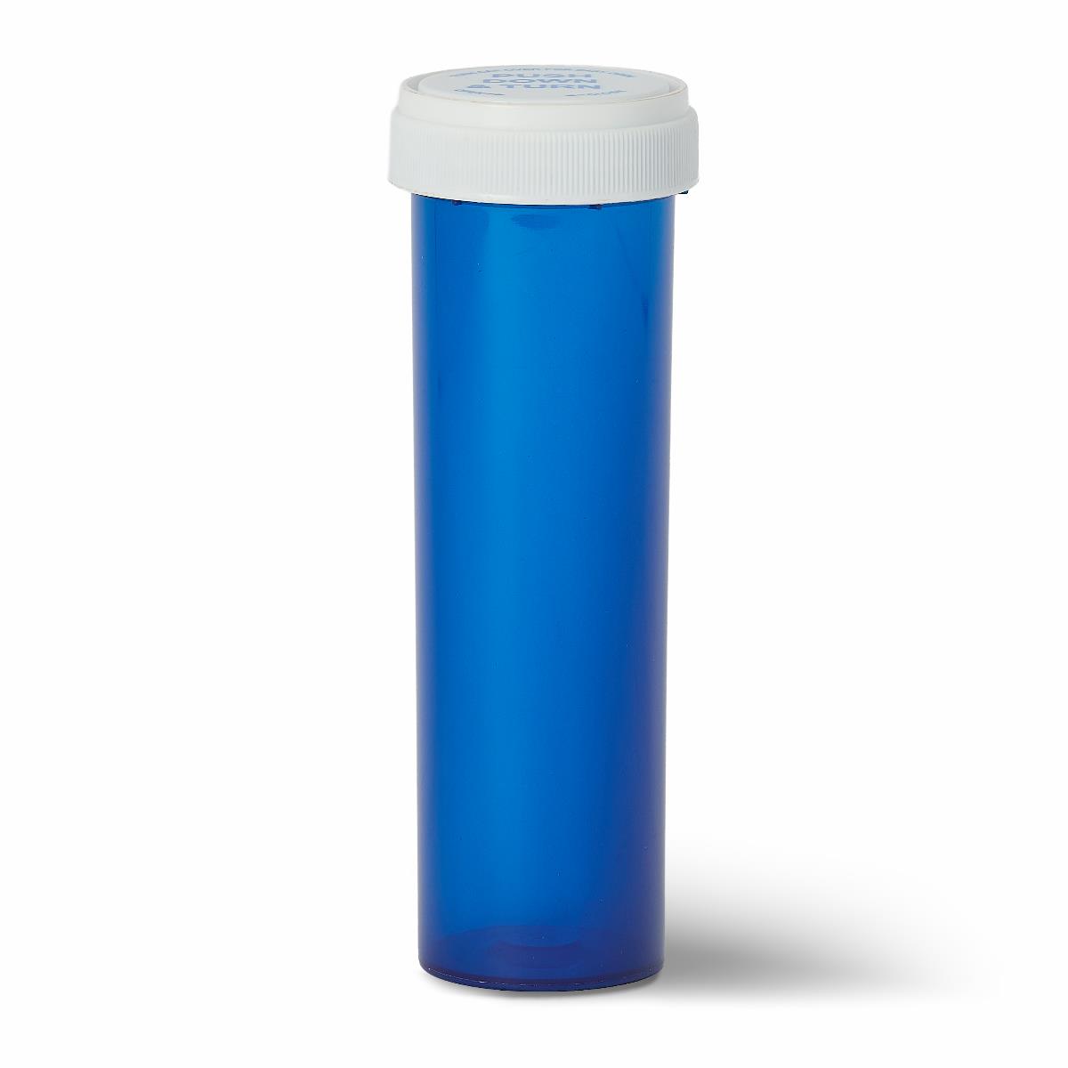 Medline Amber Prescription Vials with Reversible Cap