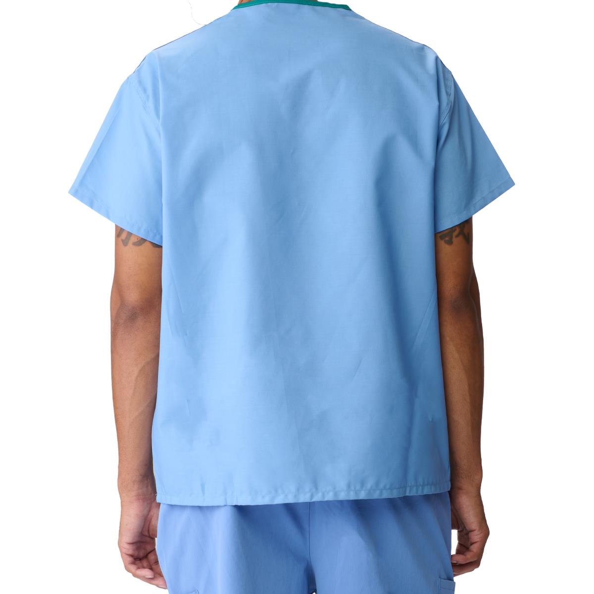 AngelStat Unisex Reversible No Pocket Scrub Tops (Style 612)