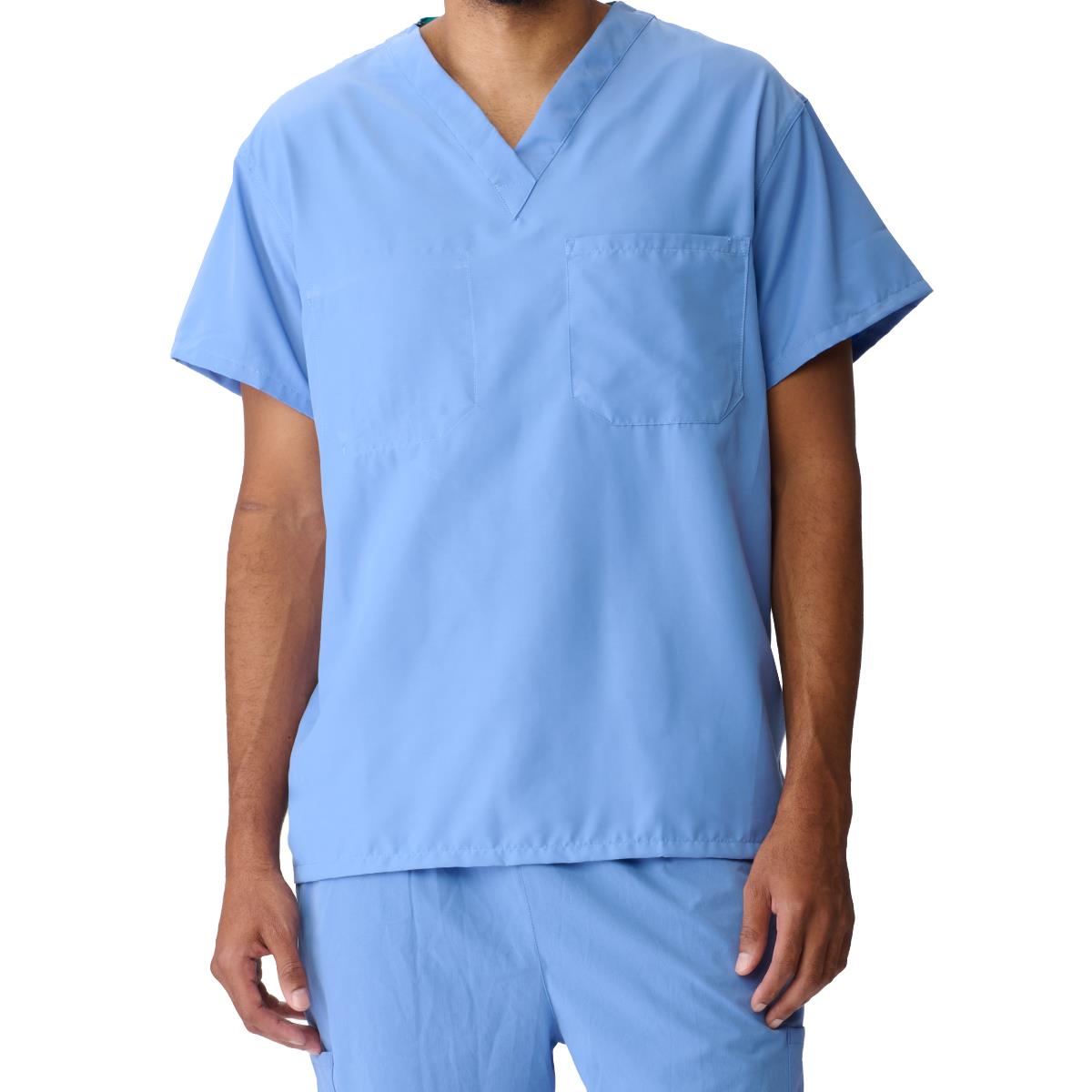 PerforMAX Unisex Reversible 1-Pocket Scrub Tops with Chest Pocket (Style 810)