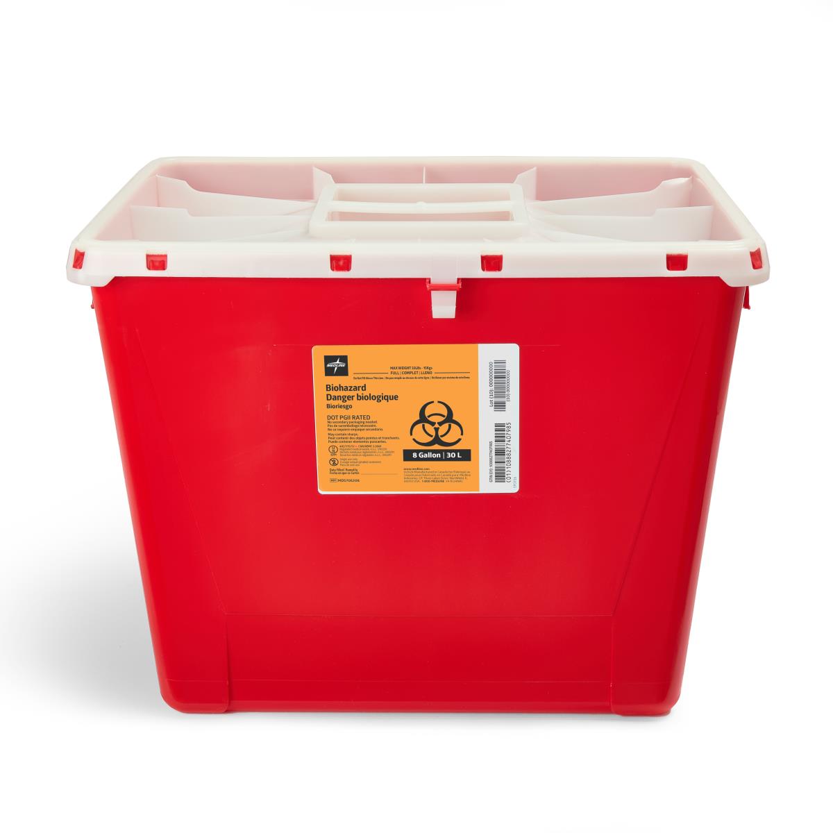 Medline Large PG-II Waste and Sharps Containers