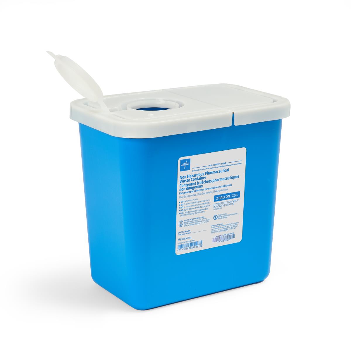 Medline Pharmaceutical Waste Containers