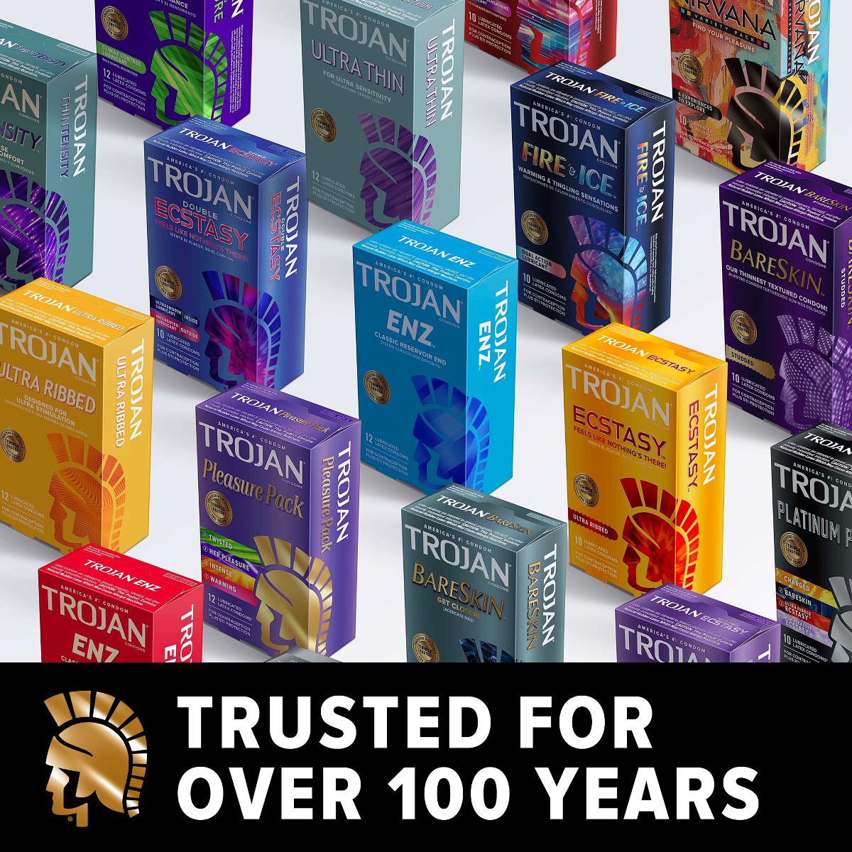 Trojan Magnum Lub Condoms - BeHope