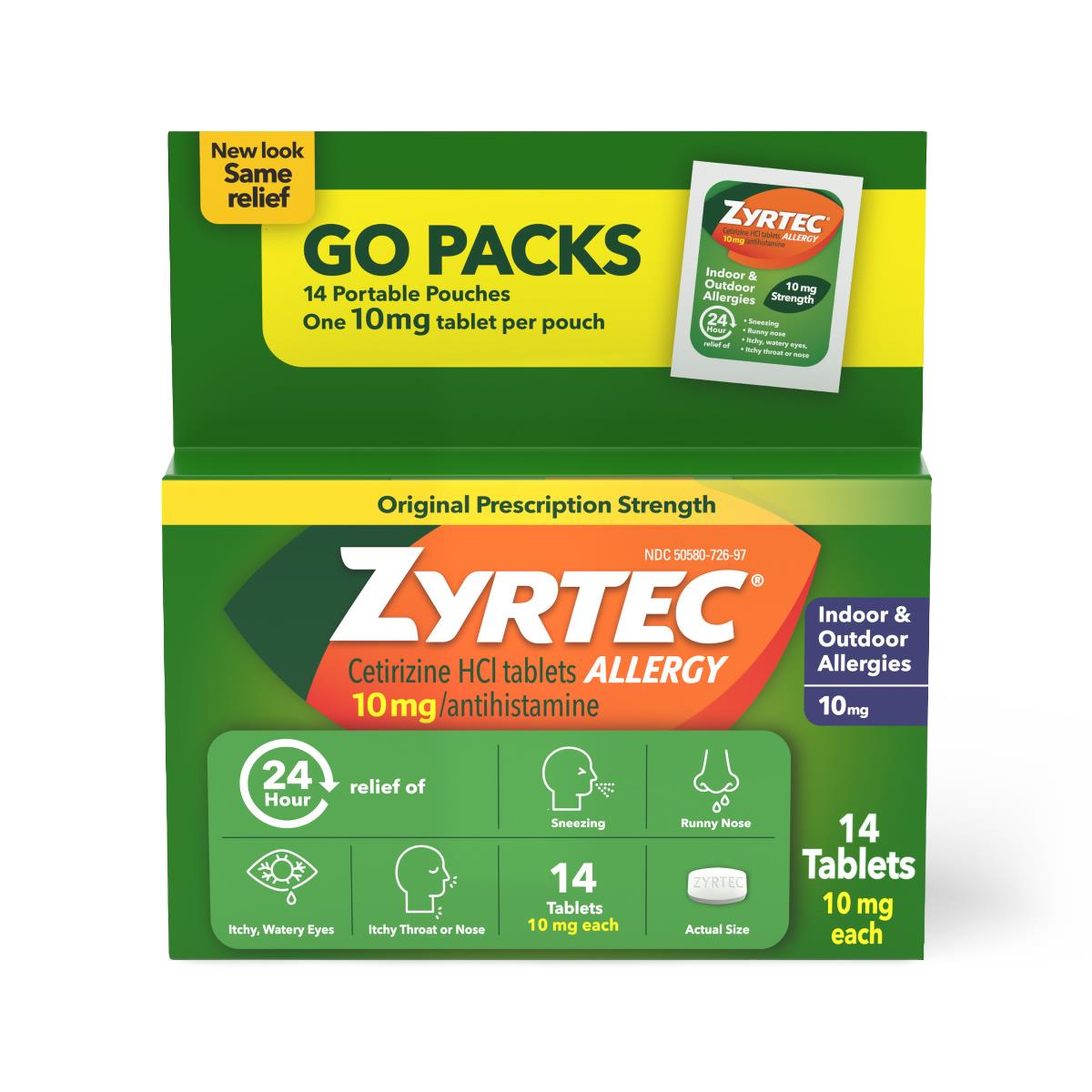 Zyrtec 24-hour Allergy-relief Medication - BeHope