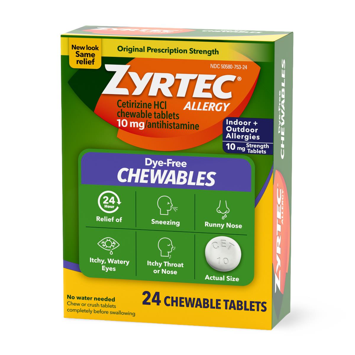 Zyrtec 24-hour Allergy-relief Medication - BeHope