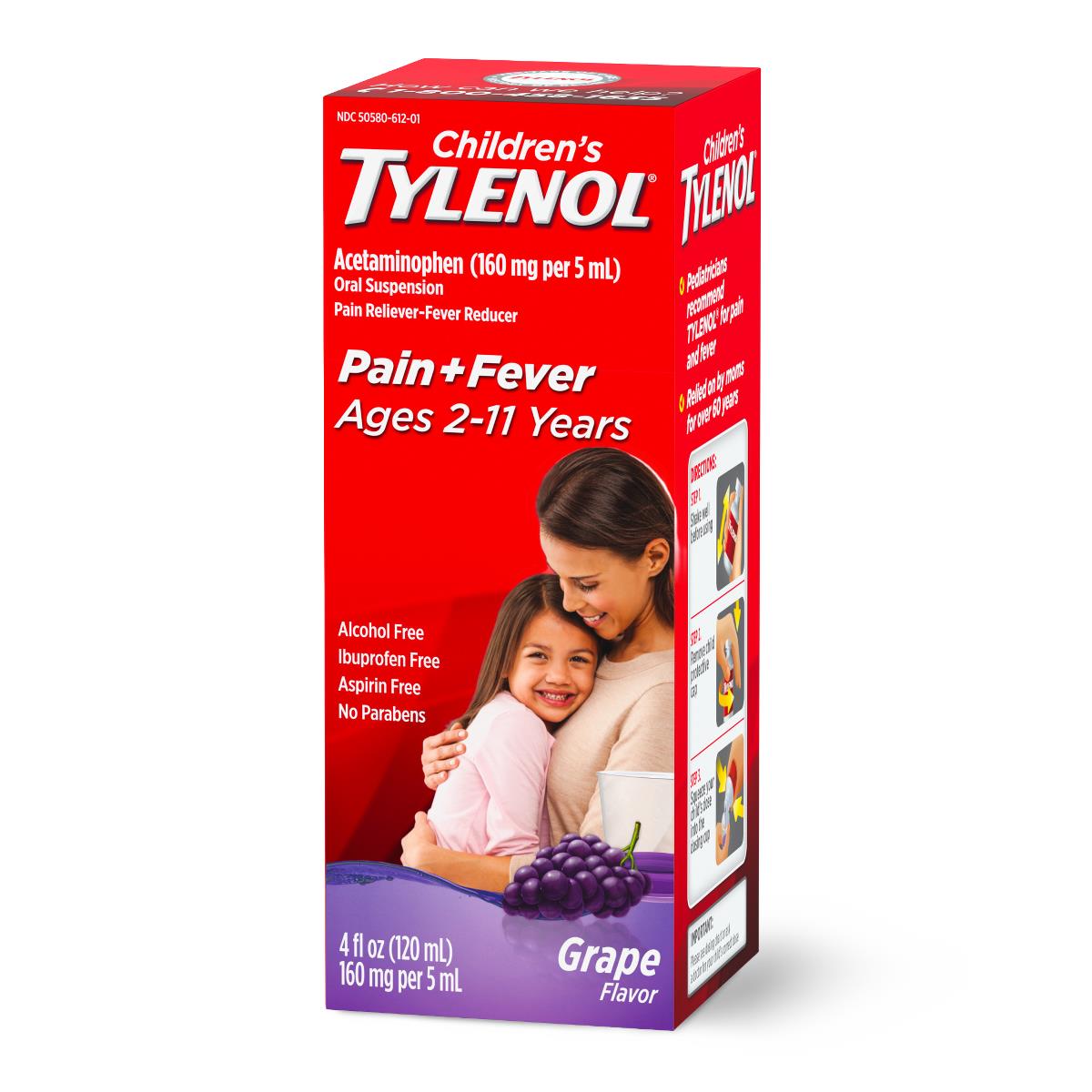 Tylenol Children's Pain + Fever Oral Suspension - BeHope
