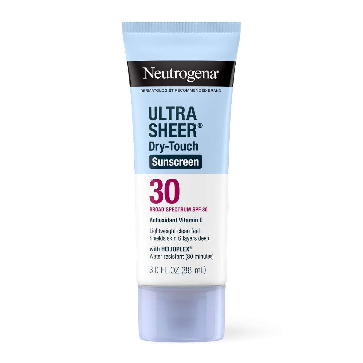 Neutrogena Ultra Sheer Dry-Touch Sunscreens