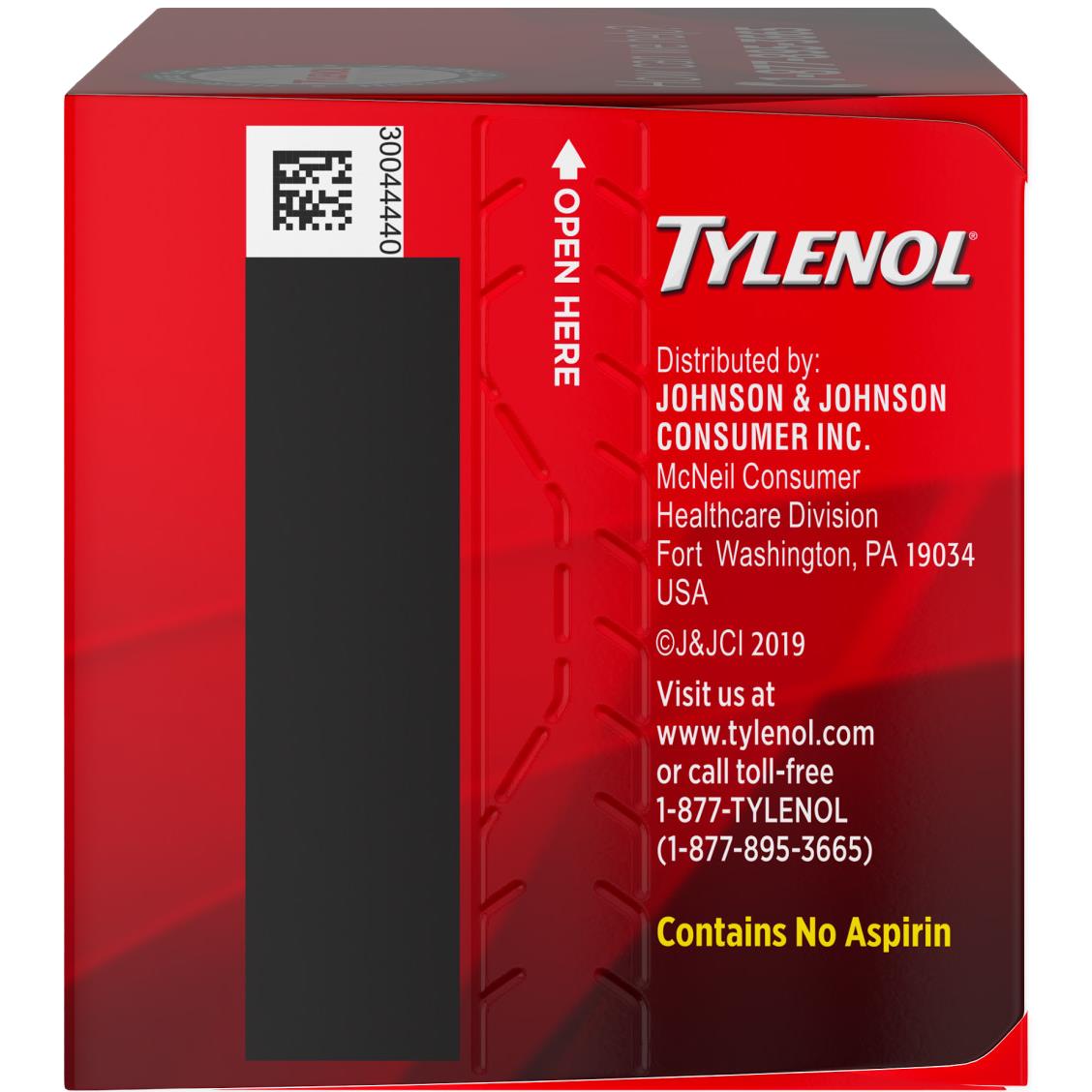 Tylenol Extra-strength Acetaminophen Caplets - BeHope