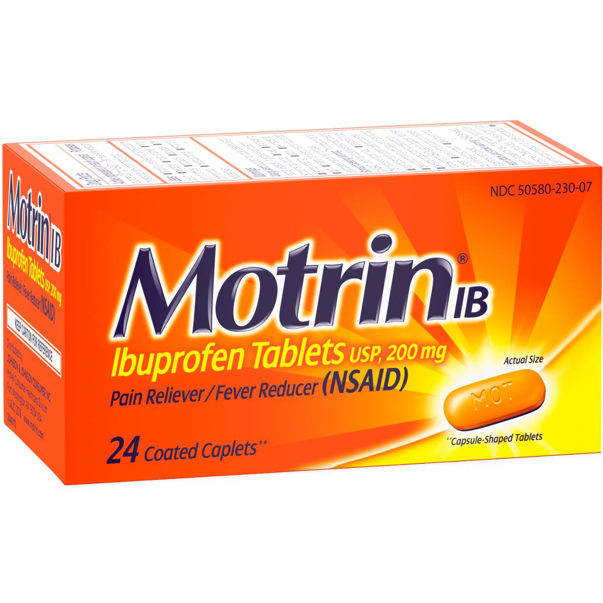 Motrin Coated Caplets