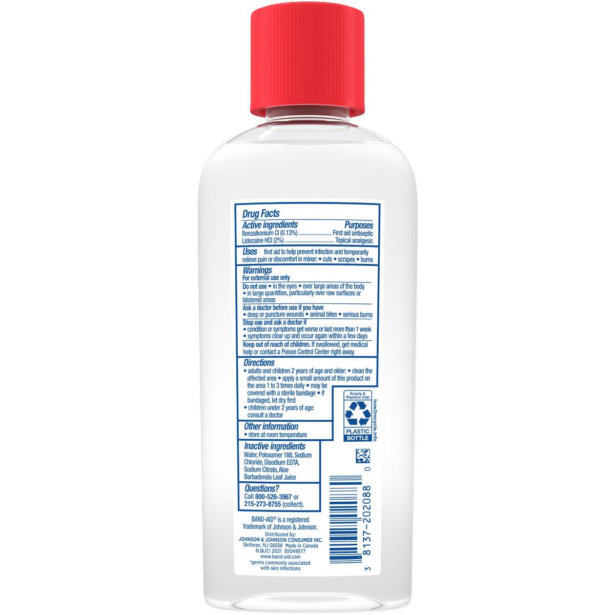 Band-aid Hurt-free Antiseptic Wash - BeHope
