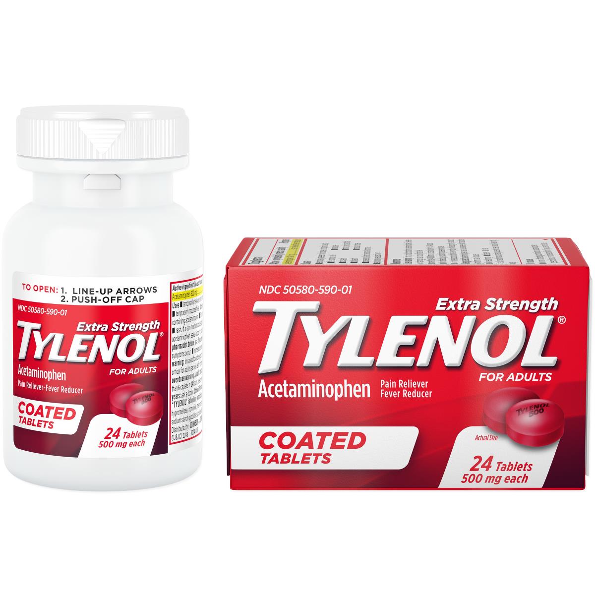 Tylenol Extra-strength Tablets And Caplets - BeHope