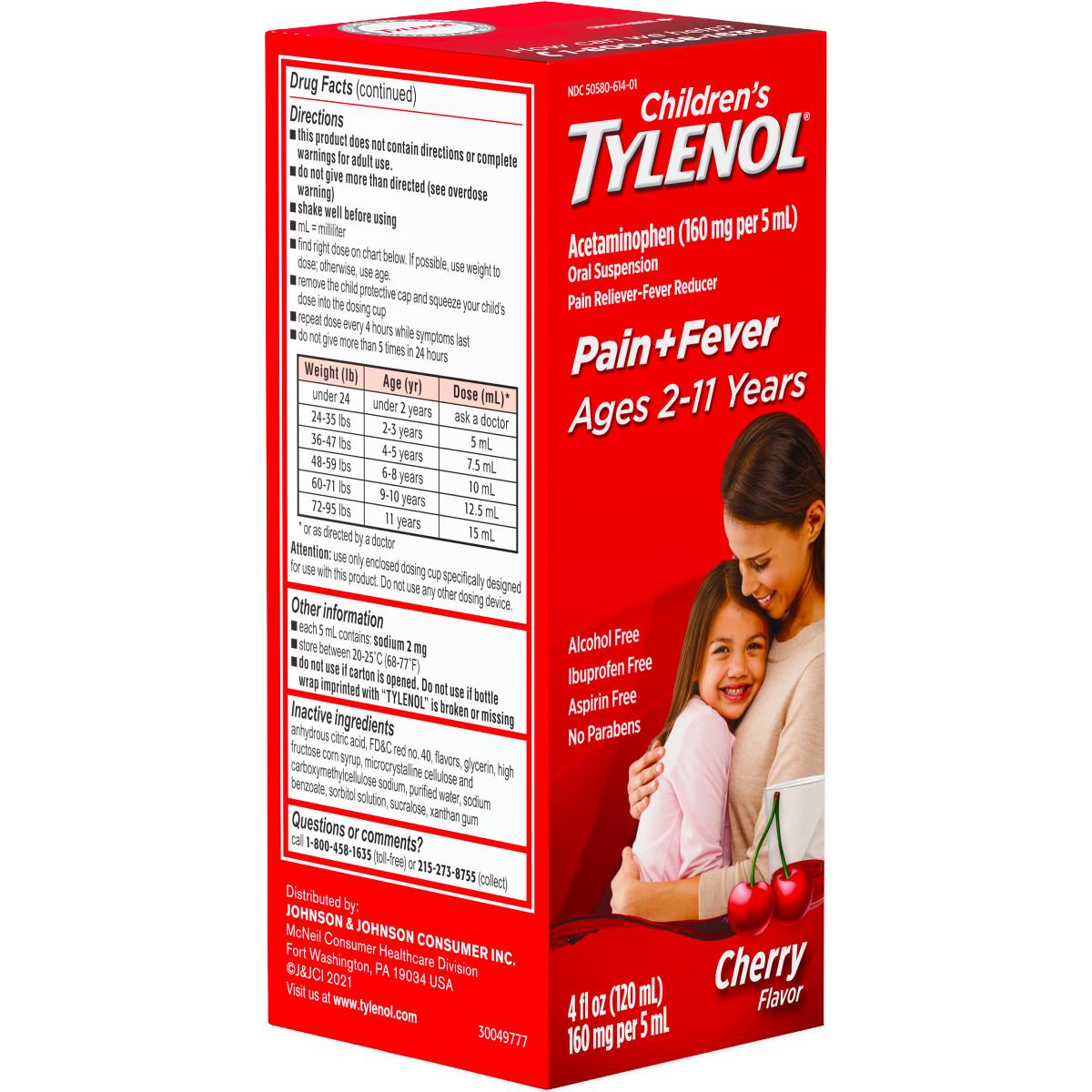 Tylenol Children's Pain + Fever Oral Suspension - BeHope
