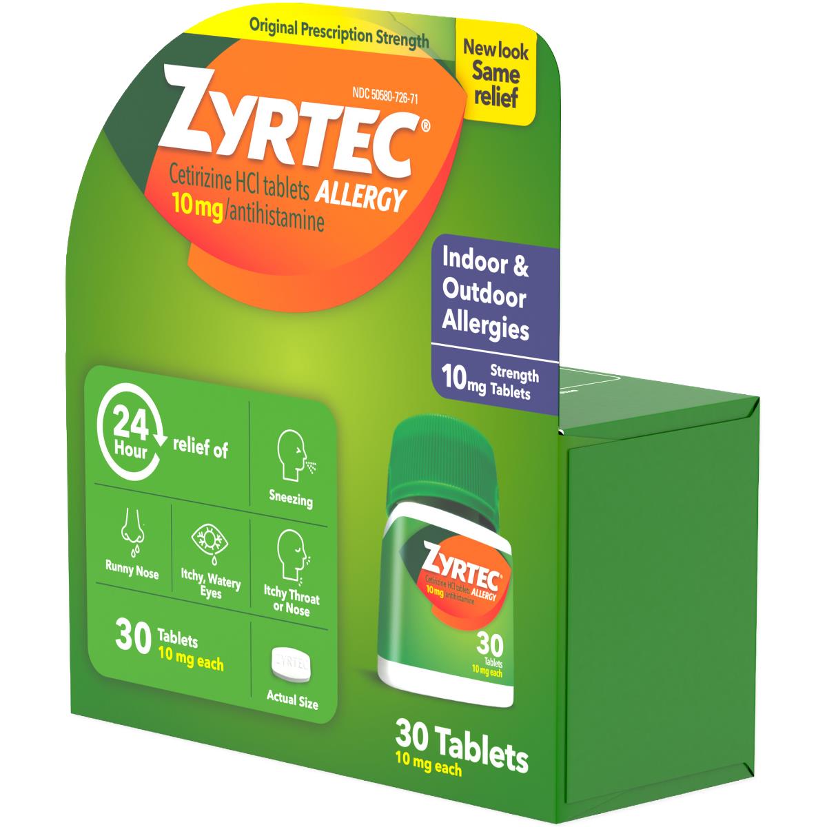 Zyrtec 24-hour Allergy-relief Medication - BeHope