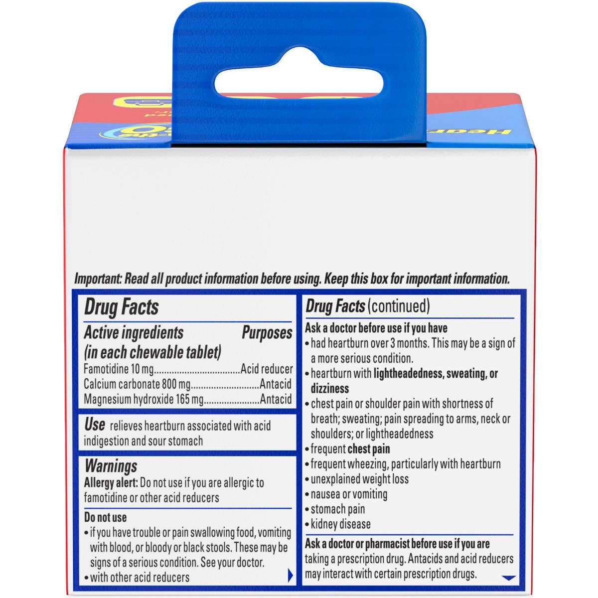 Pepcid Complete Antacid + Acid Reducer Chewable Tablets - BeHope