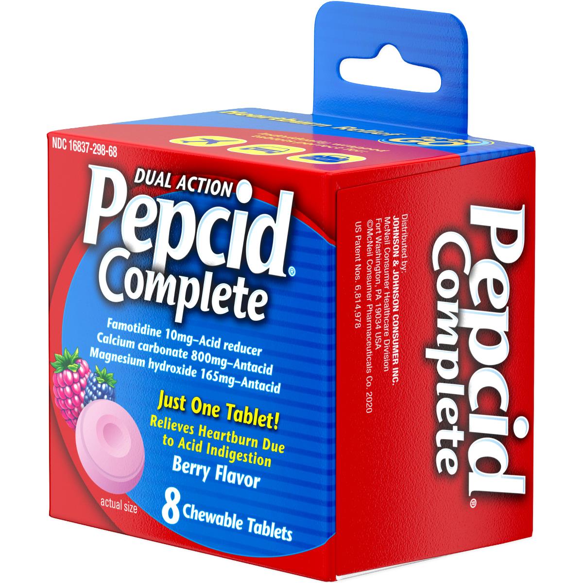 Pepcid Complete Antacid + Acid Reducer Chewable Tablets - BeHope