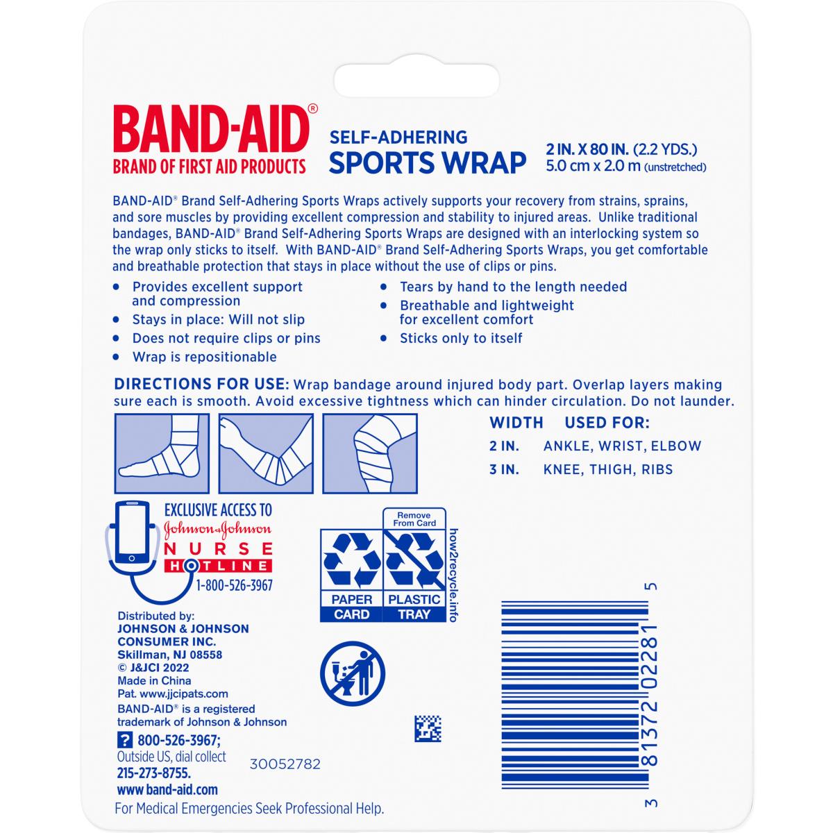 Coach Self-Adhering Sports Wrap