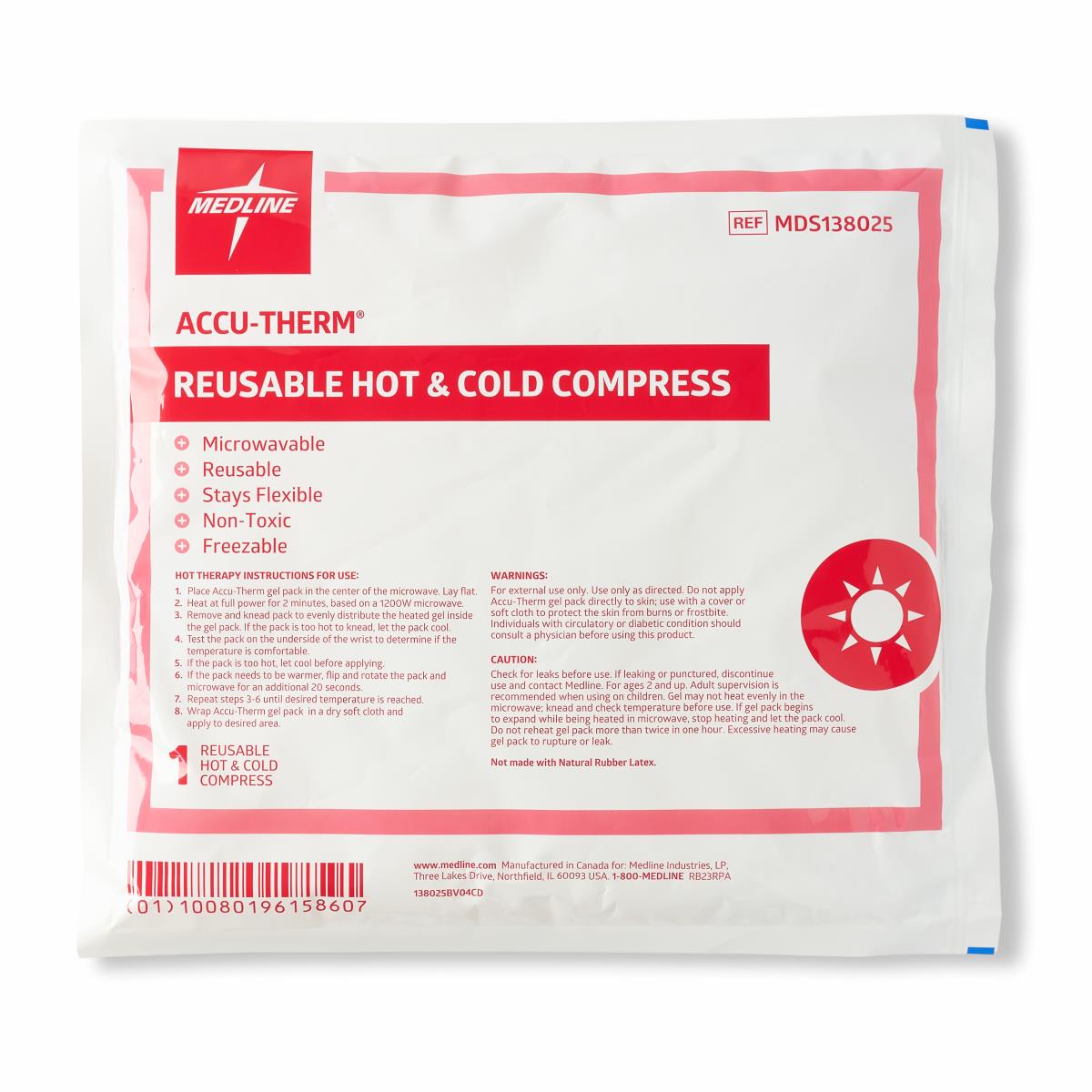 Accu-Therm Hot/Cold Gel Packs