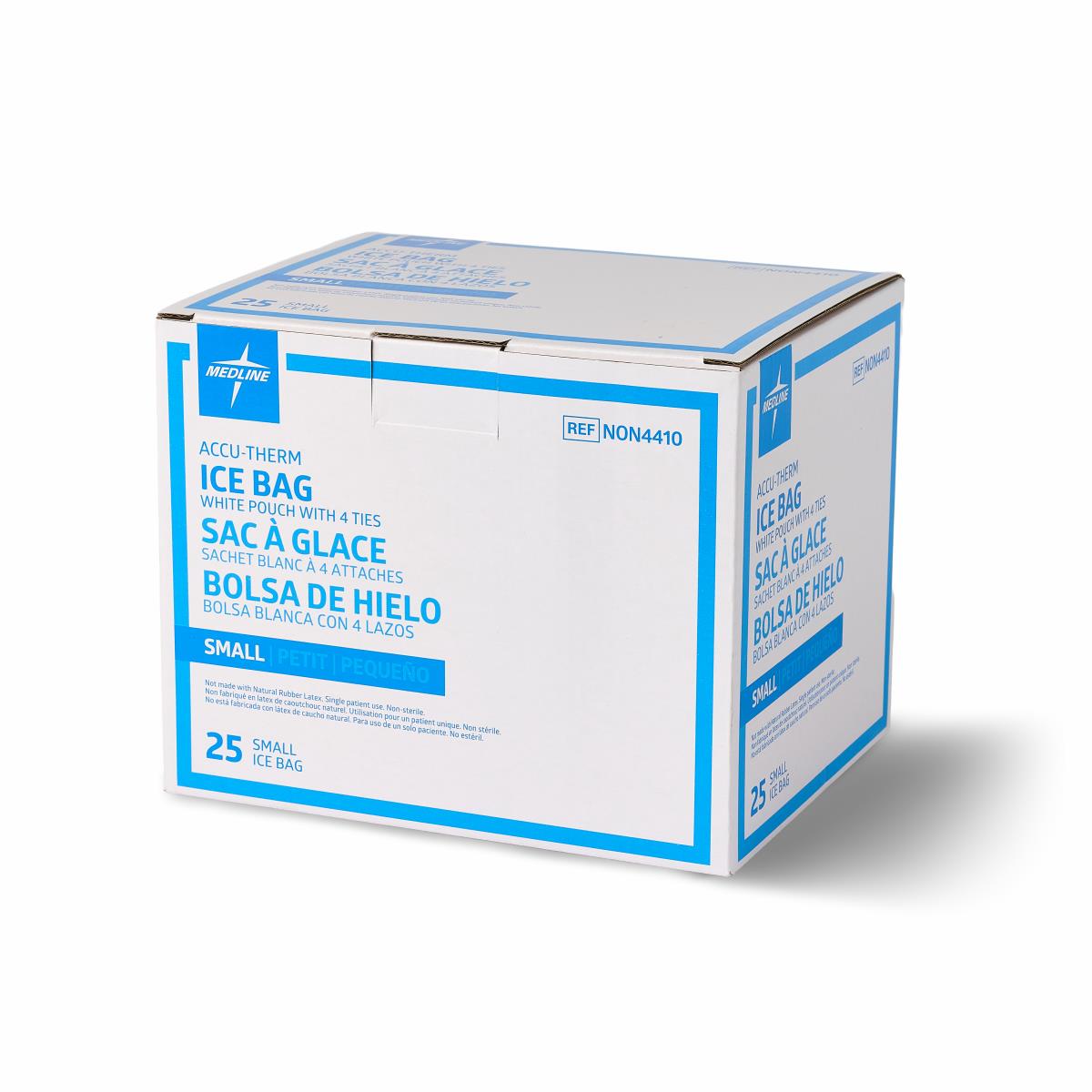 Medline Refillable Ice Bags with Clamp Closure