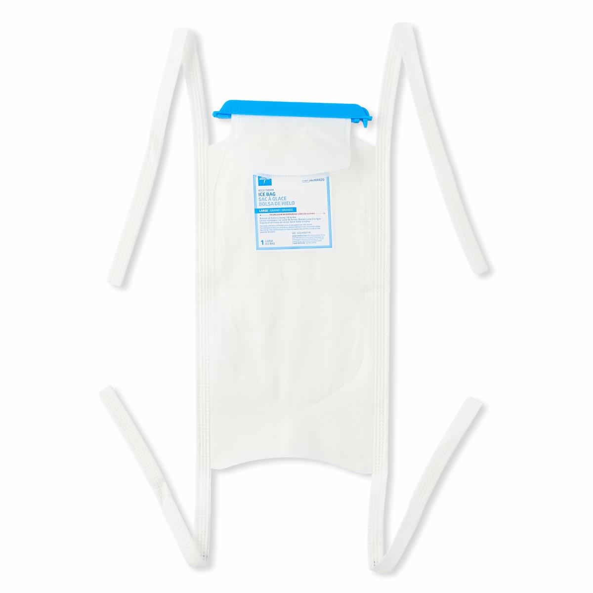 Medline Refillable Ice Bags with Clamp Closure