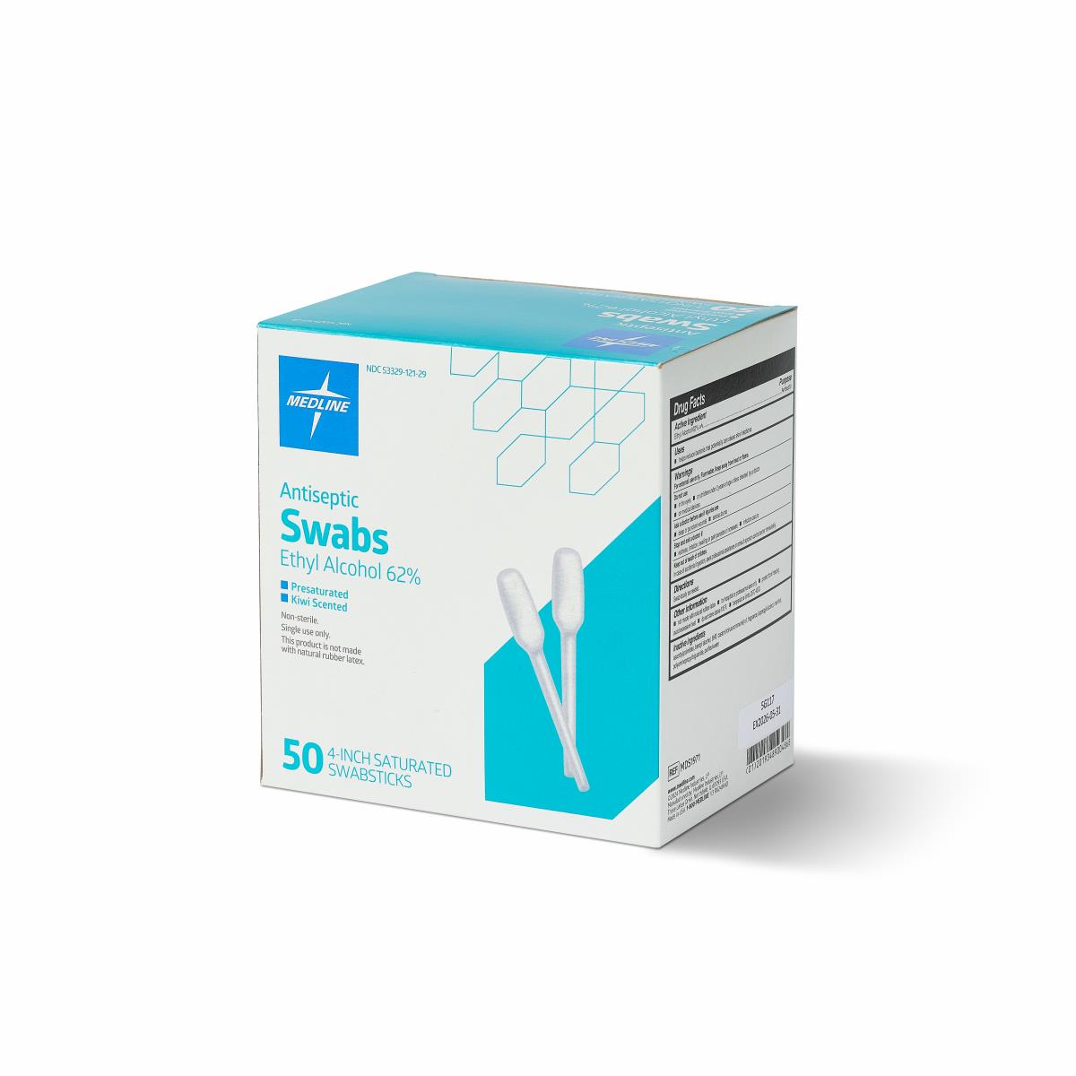 Medline 62% Ethyl Alcohol Antiseptic Swabs - BeHope