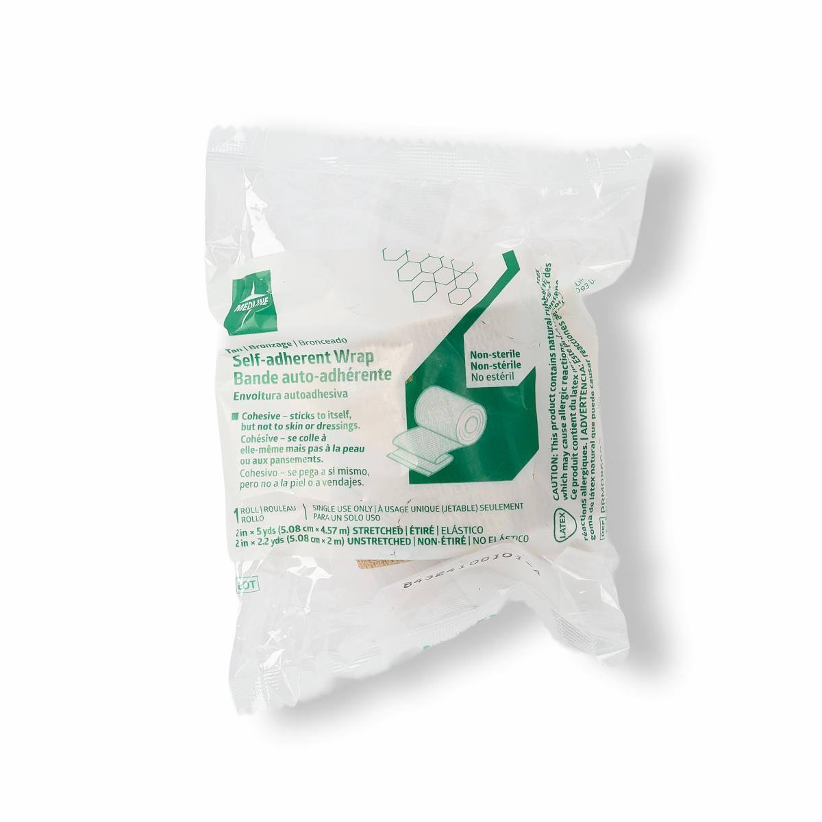 Medline Nonsterile Self-Adherent Latex Wrap