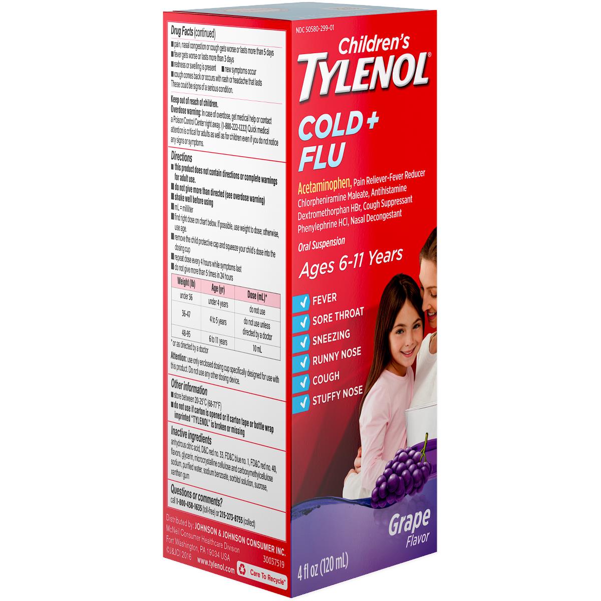 Tylenol Children's Pain + Fever Oral Suspension - BeHope