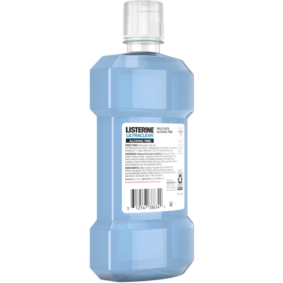 Listerine Alcohol Free Mouthwash - BeHope