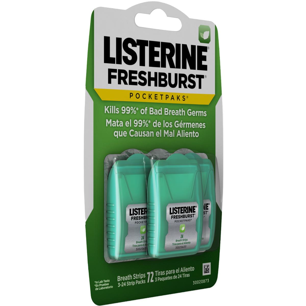 Listerine Pocketpaks Fresh Breath Strips - BeHope