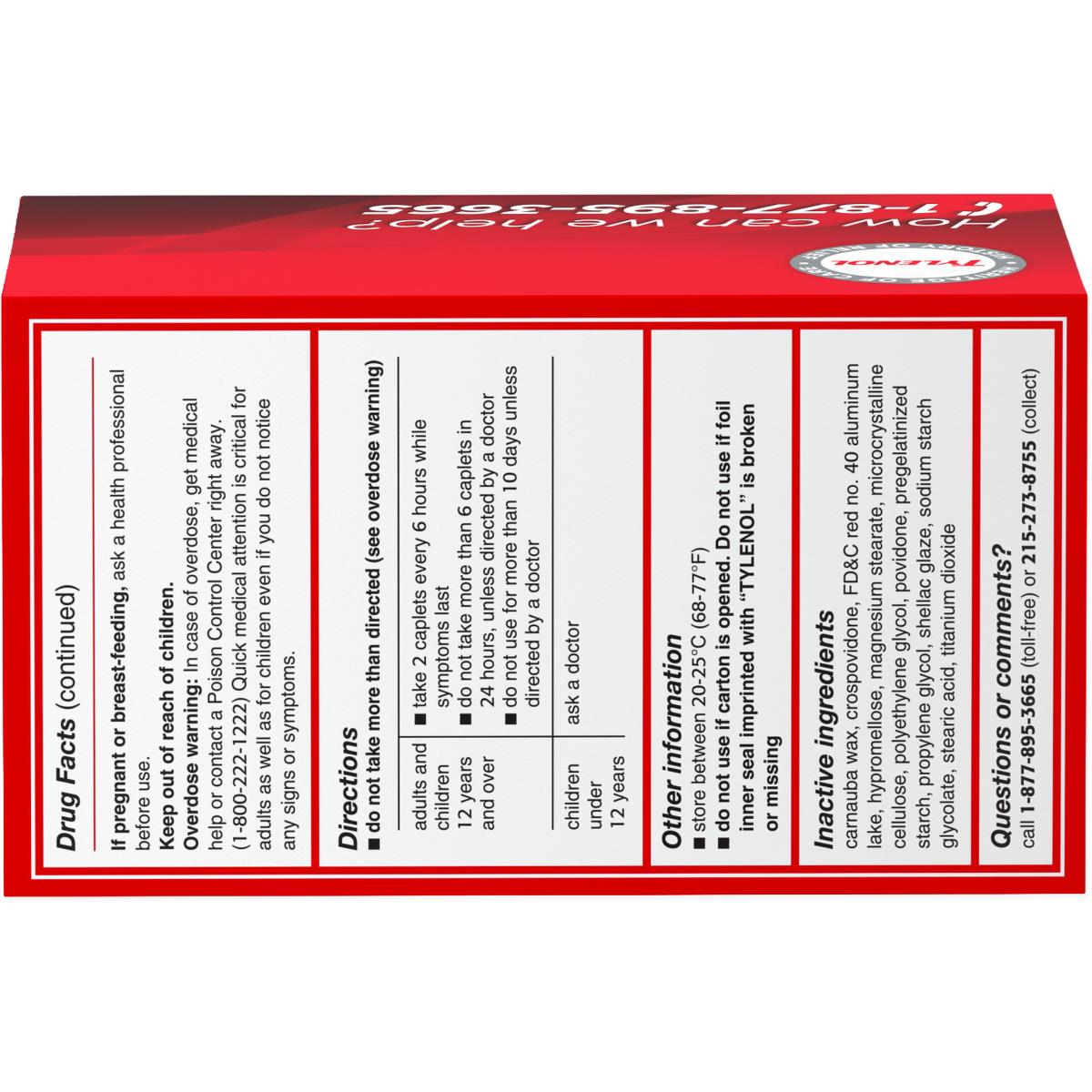 Tylenol Extra-strength Tablets And Caplets - BeHope