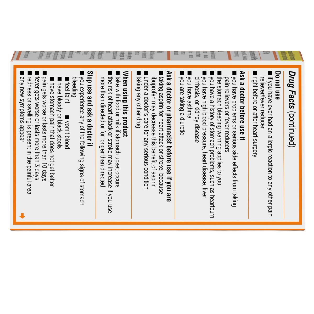 Motrin Ib Ibuprofen Pain Reliever - BeHope