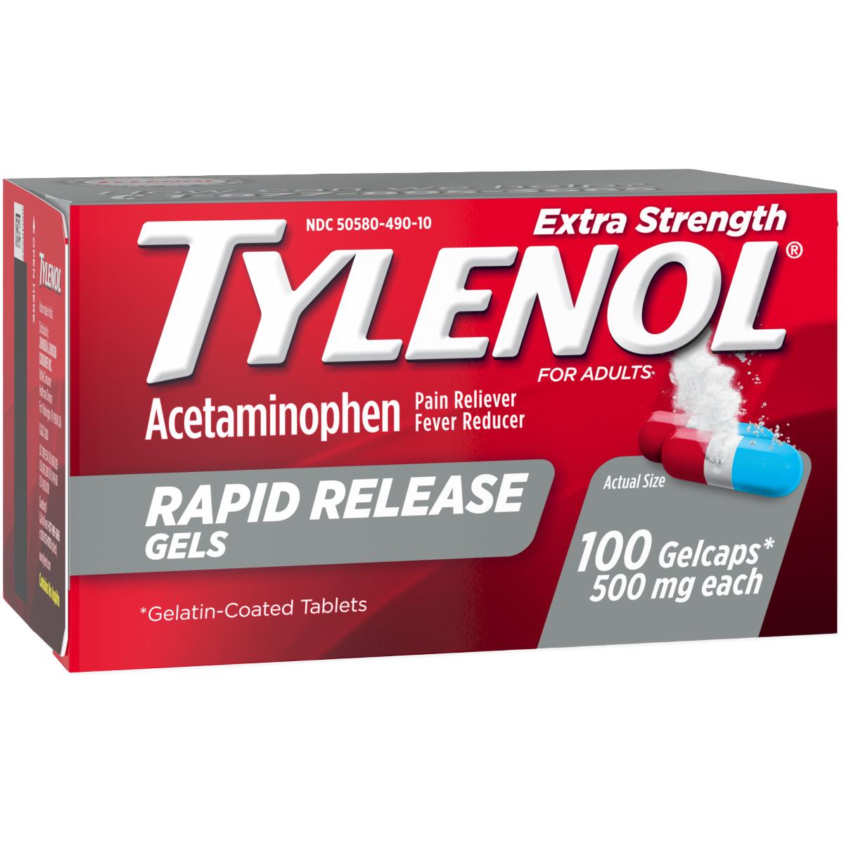 Tylenol Rapid Release Gelcaps