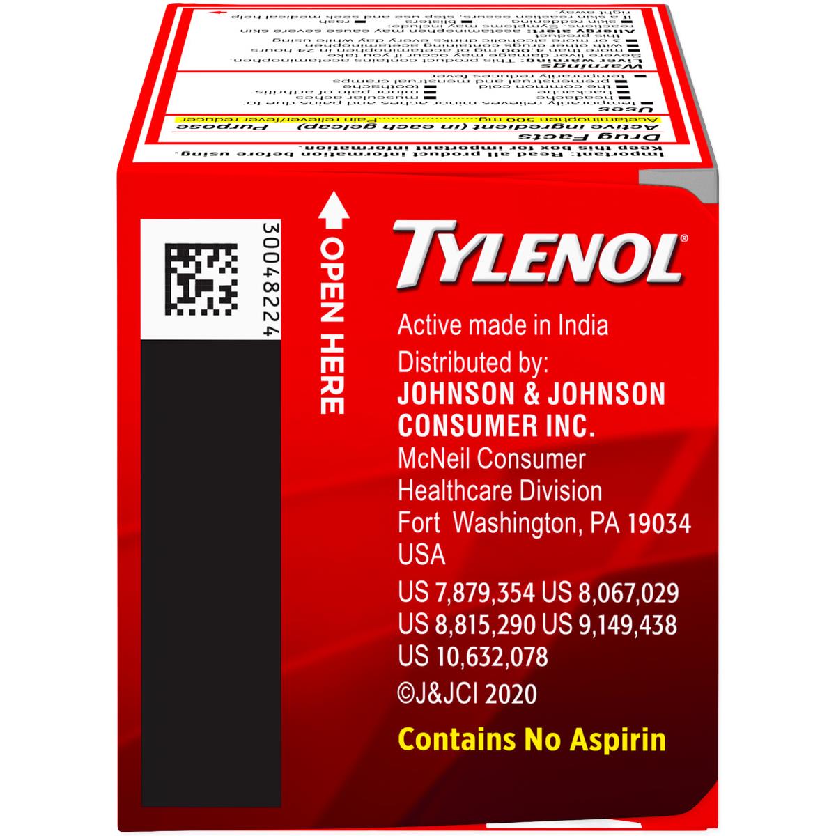 Tylenol Rapid Release Gelcaps