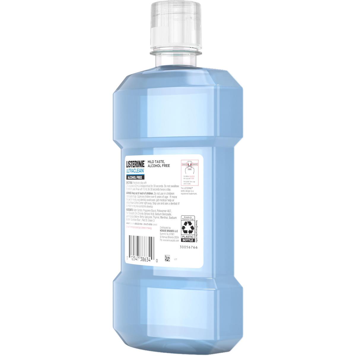 Listerine Alcohol Free Mouthwash - BeHope