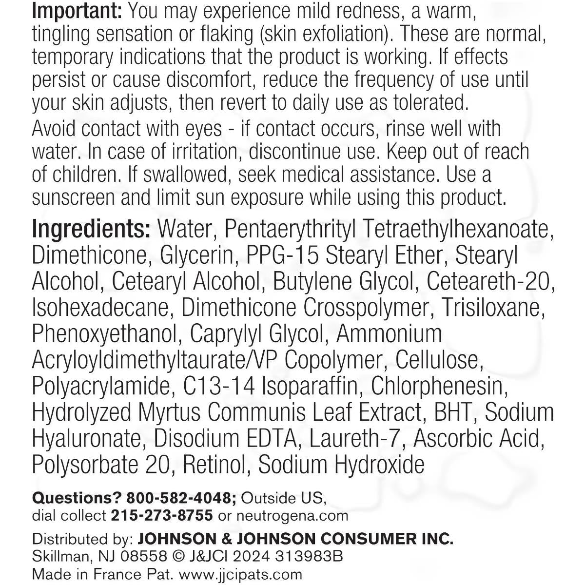 Neutrogena Rapid Wrinkle Repair retinol Eye Cream - BeHope