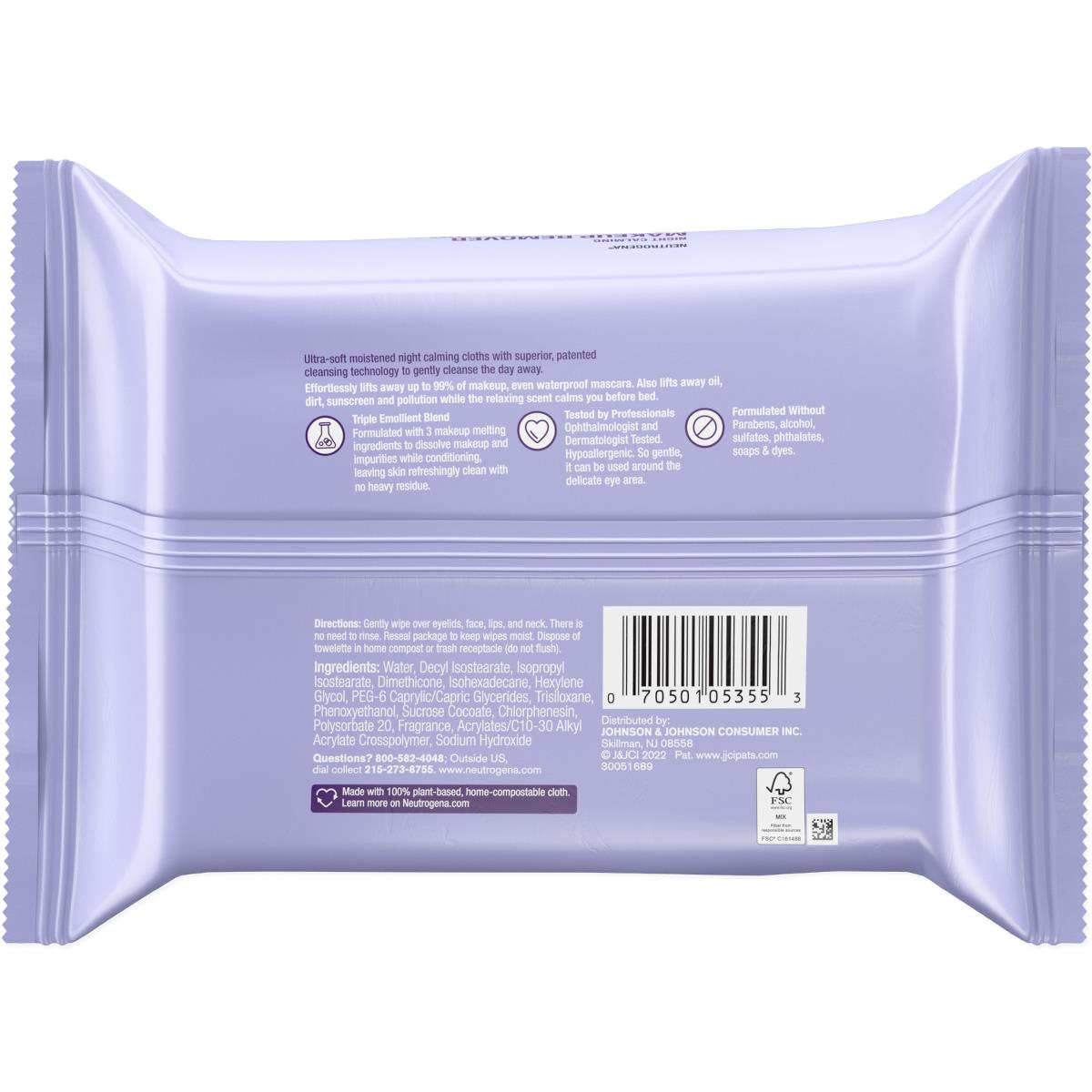 Neutrogena Make-up Remover Cleansing Towelettes - BeHope