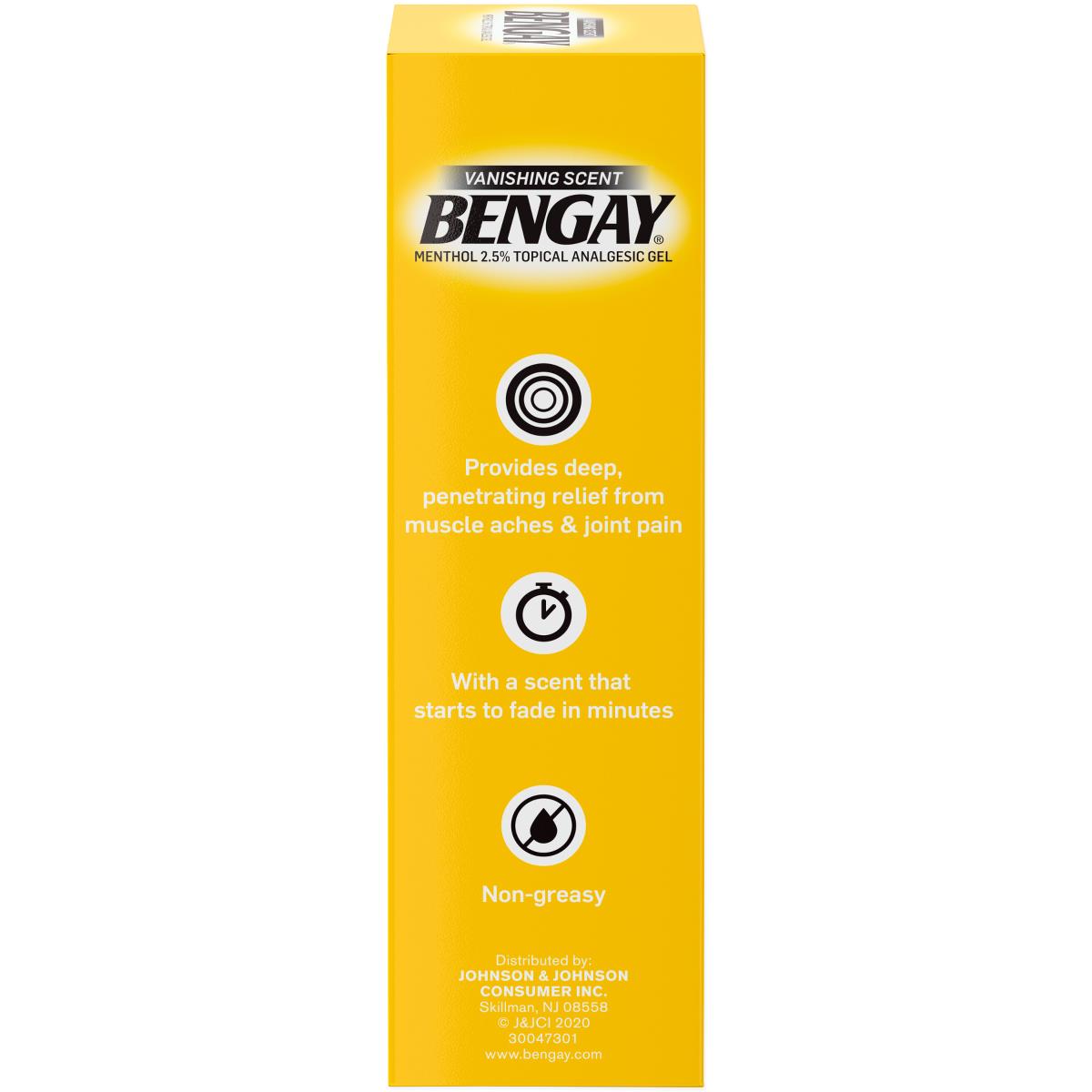 Bengay Vanishing Scent Gel - BeHope