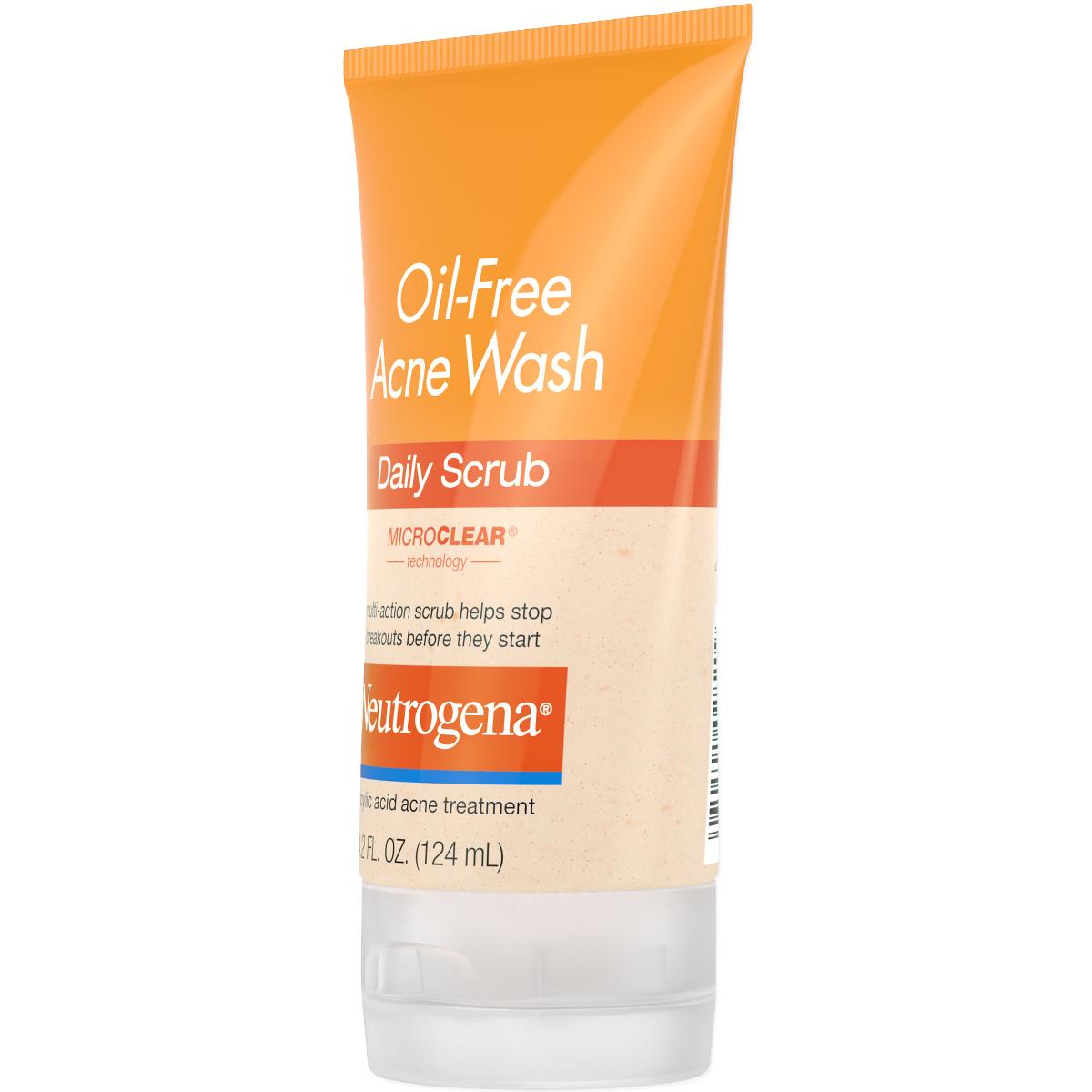 Neutrogena Oil-free Acne Wash With Pink Grapefruit Foaming Scrub - BeHope