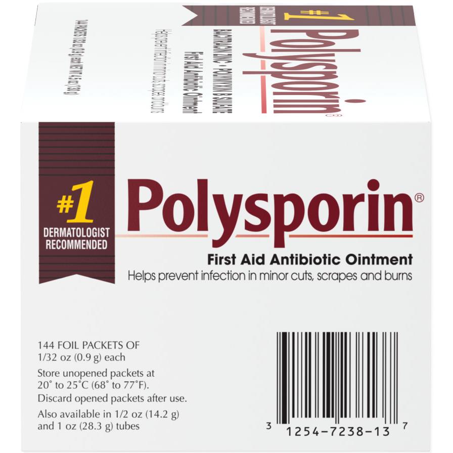 Polysporin Bacitracin and Polymyxin B Ointment