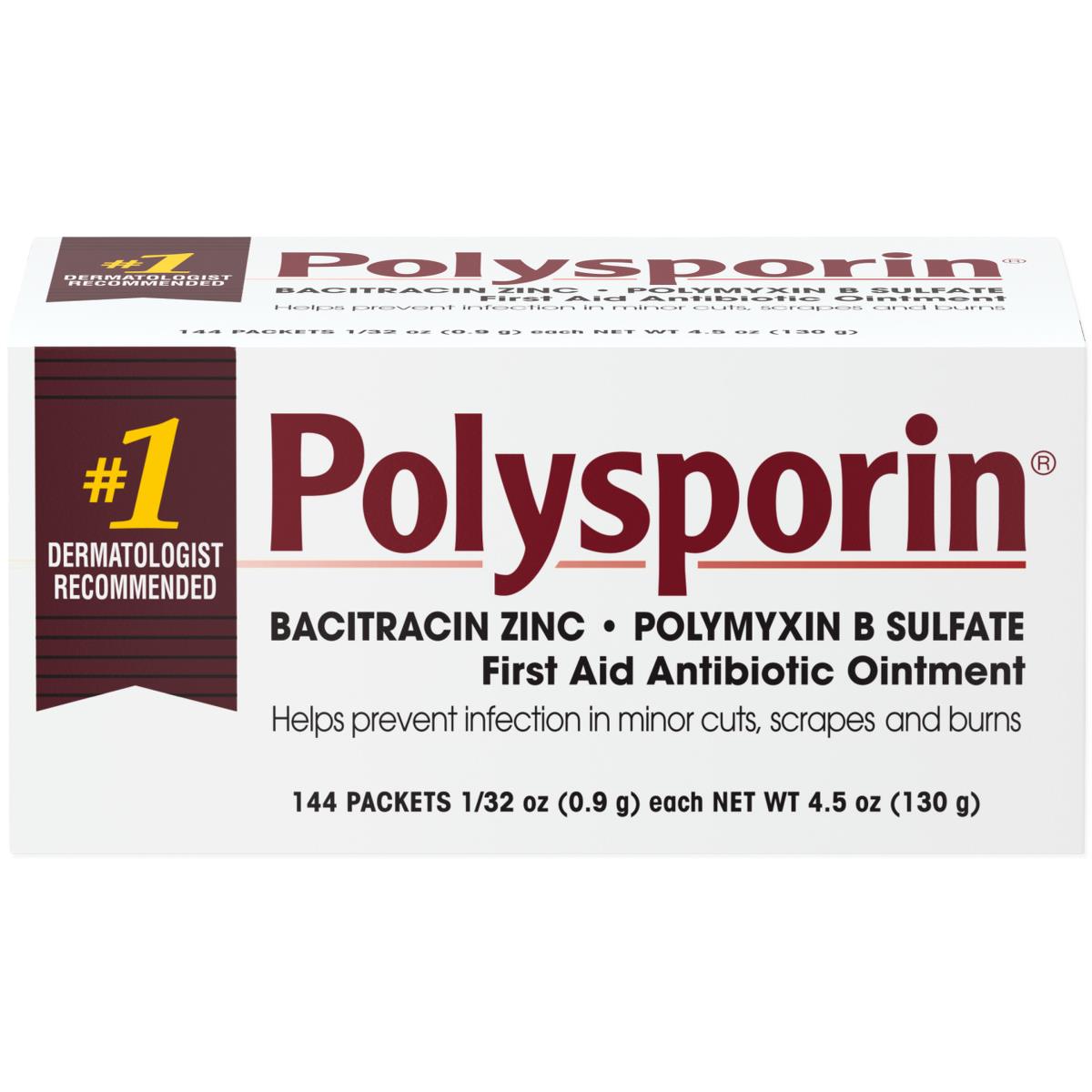 Polysporin Bacitracin and Polymyxin B Ointment