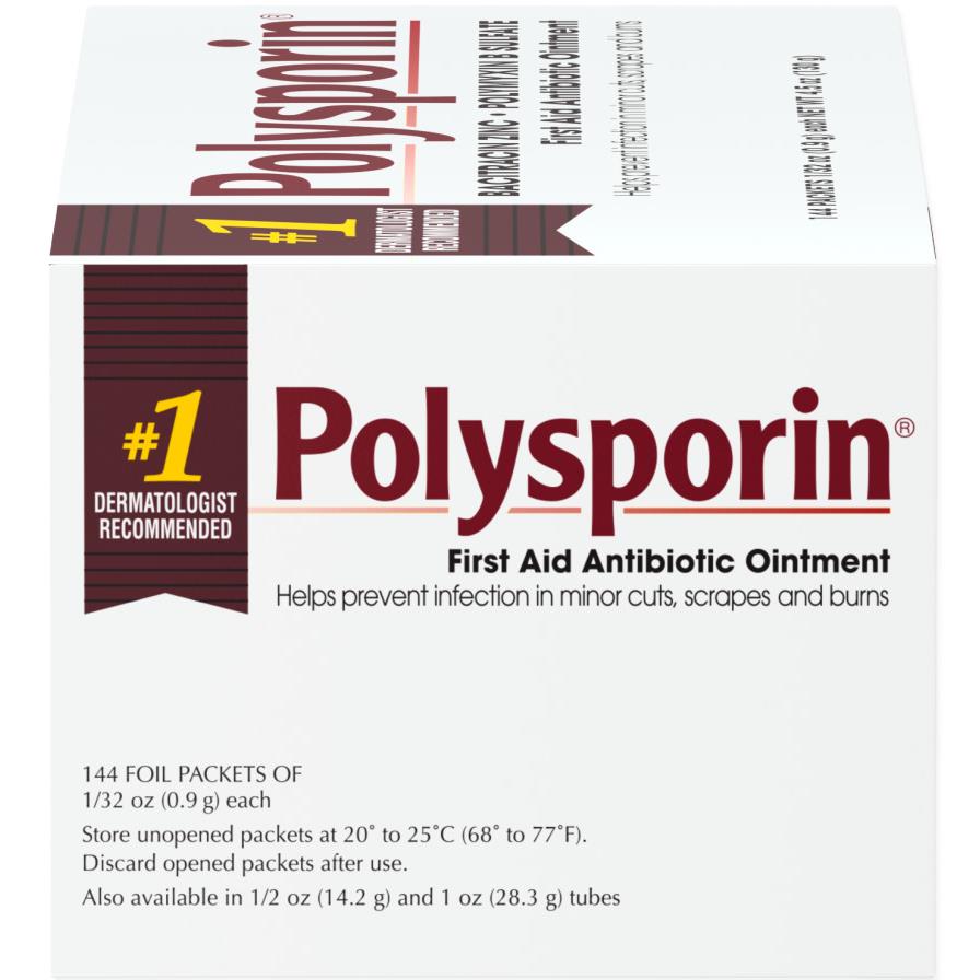 Polysporin Bacitracin and Polymyxin B Ointment