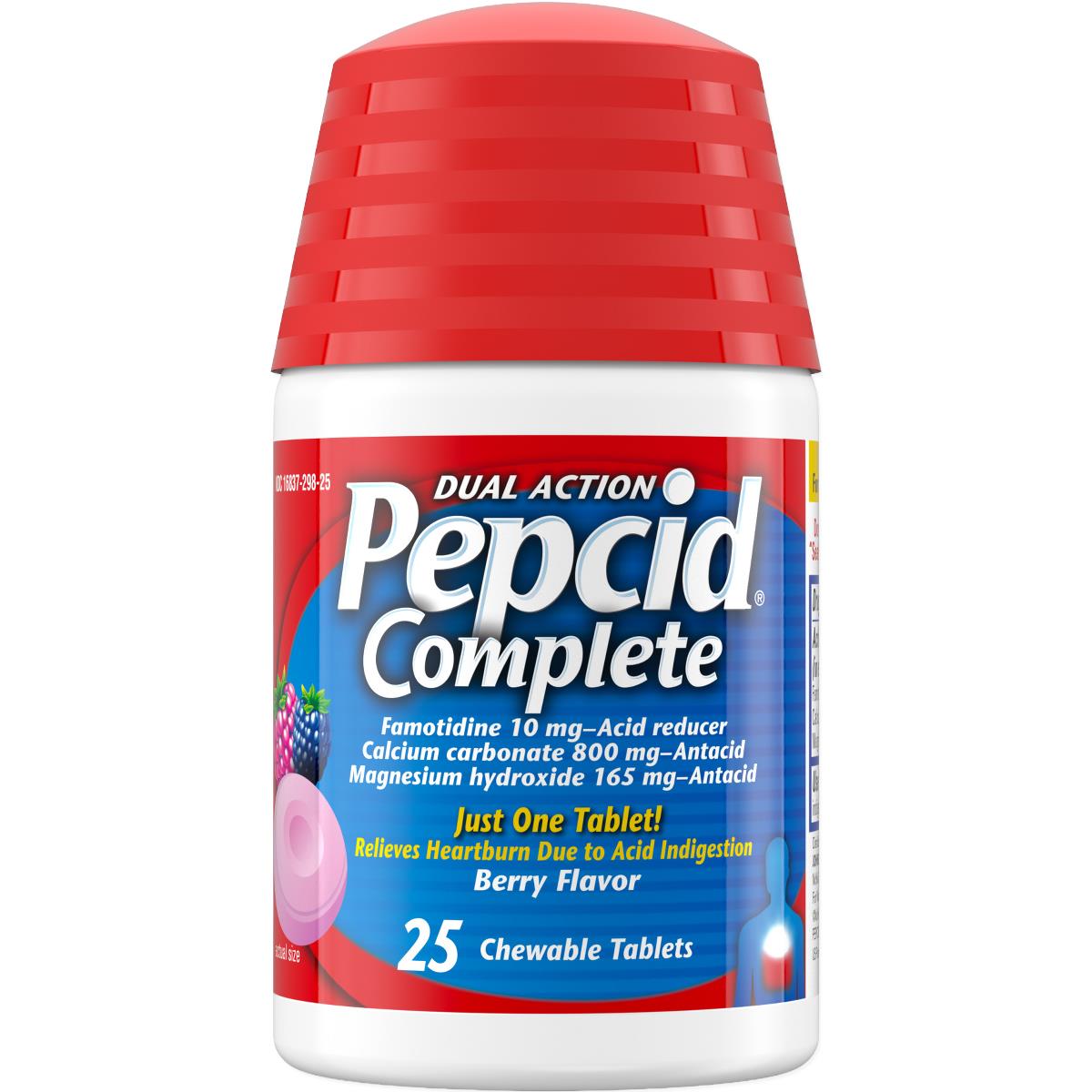 Pepcid Complete Antacid + Acid Reducer Chewable Tablets - BeHope