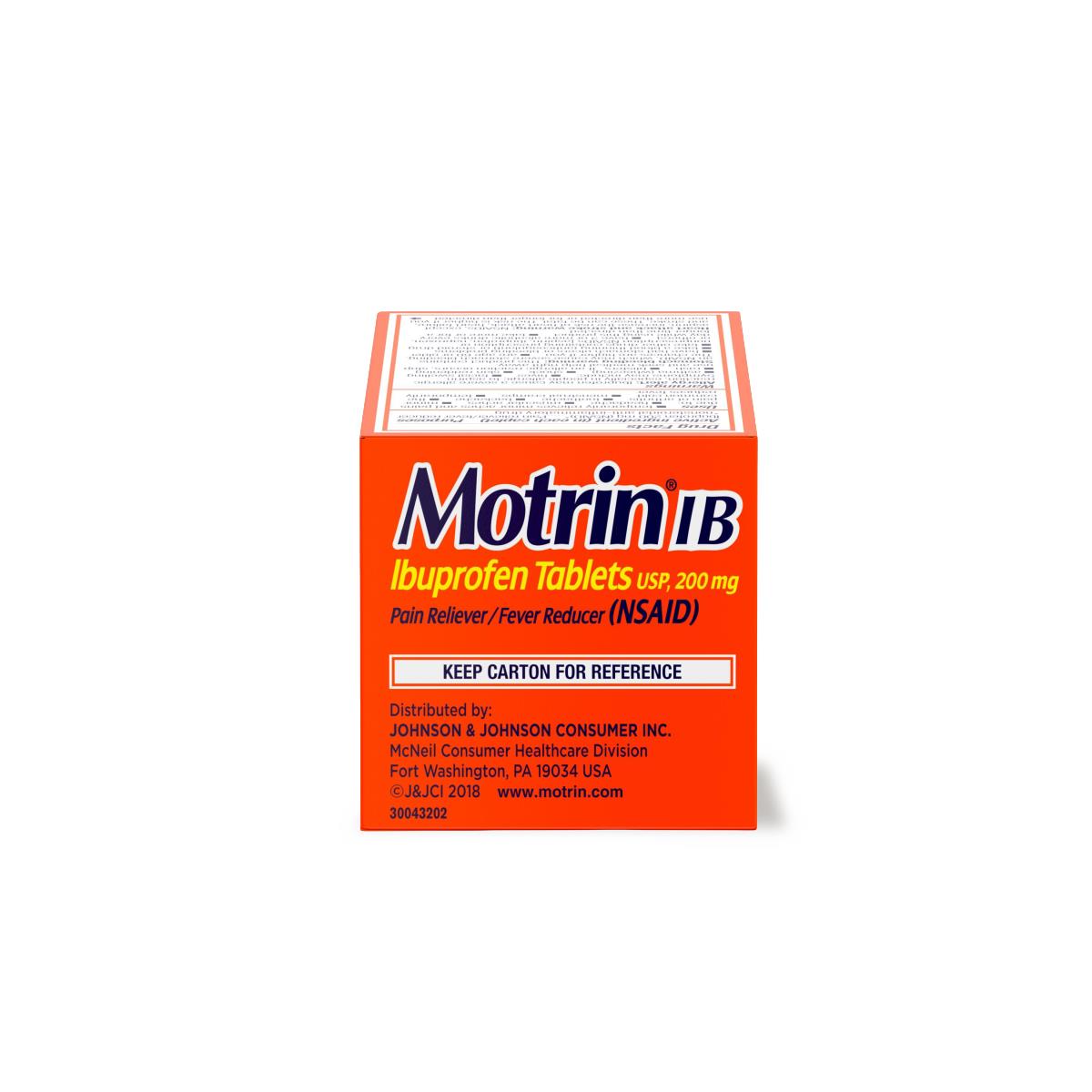 Motrin Ib Ibuprofen Pain Reliever - BeHope