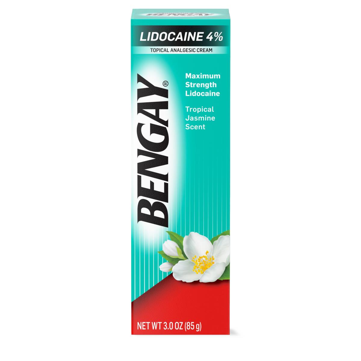 Bengay Topical Analgesic Cream with 4% Lidocaine