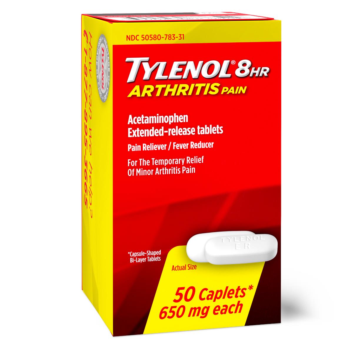 Tylenol 8-hour Arthritis Pain Tablets - BeHope
