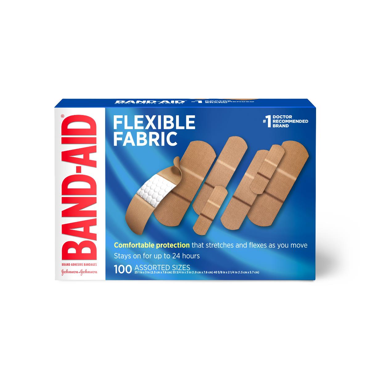Band-aid Flexible Fabric Adhesive Bandages - BeHope