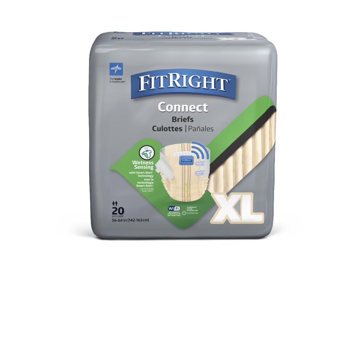 FitRight Connect Incontinence Briefs