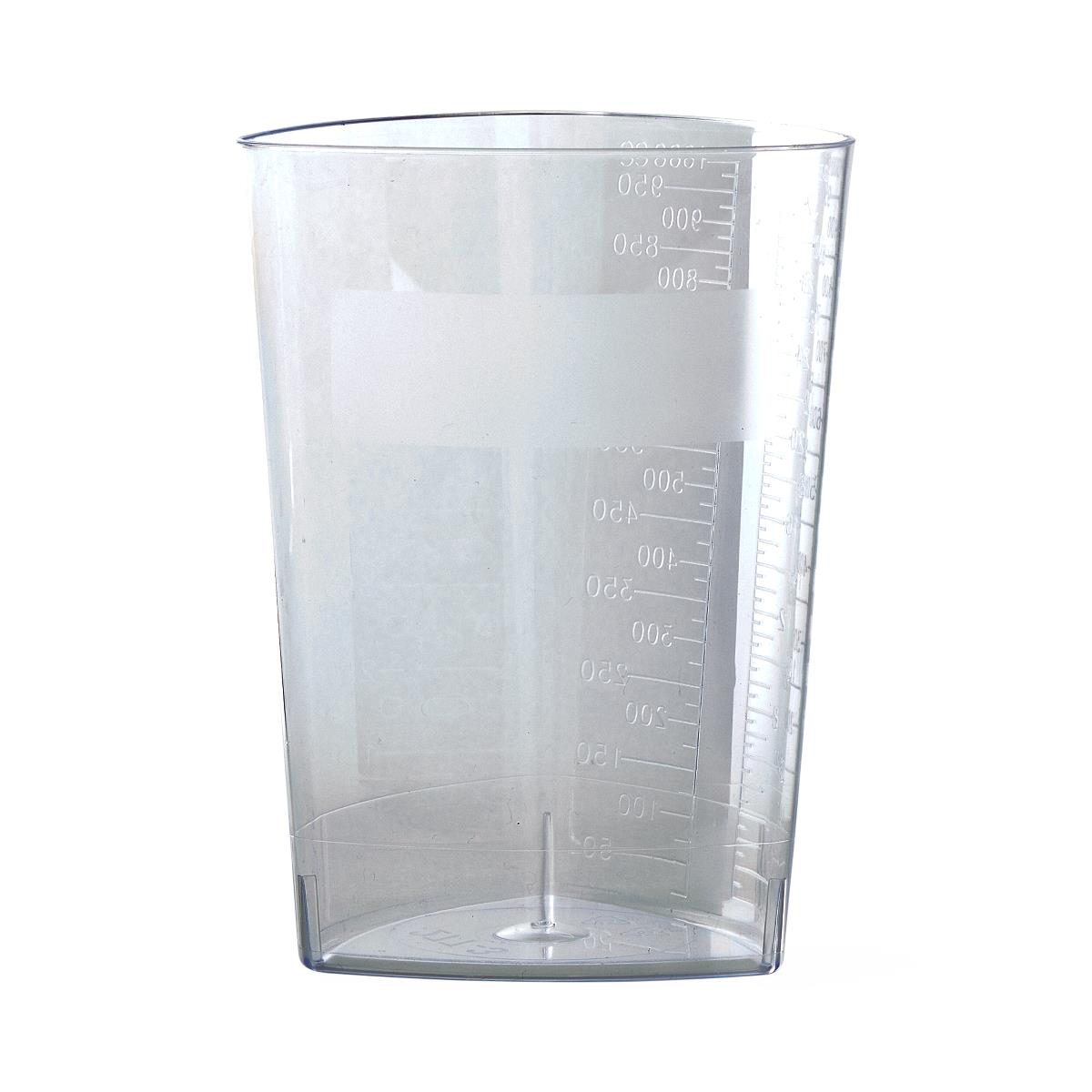 Medline Graduated Triangular Intake/Output Containers