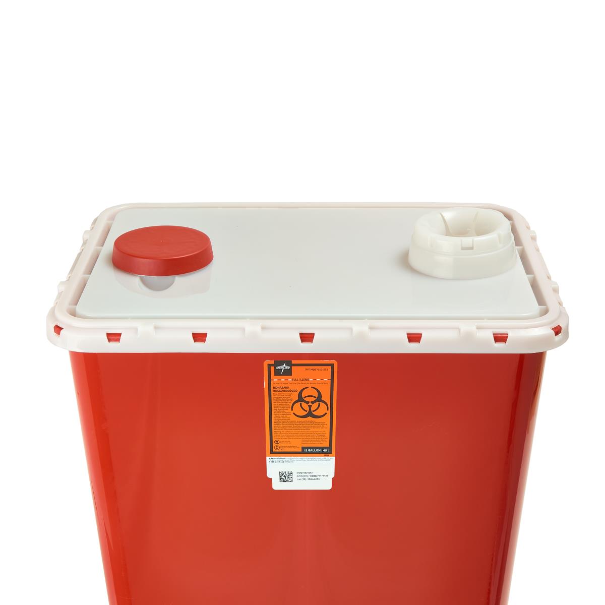 Medline Large Biohazard Containers