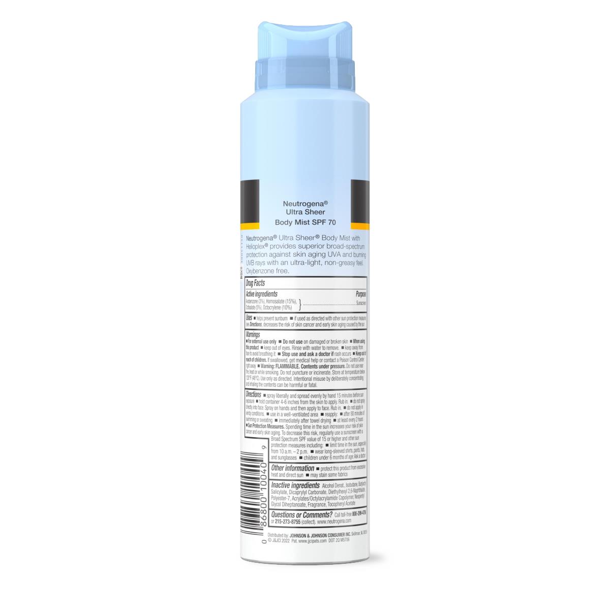 Neutrogena Ultra Sheer Sunscreen - BeHope