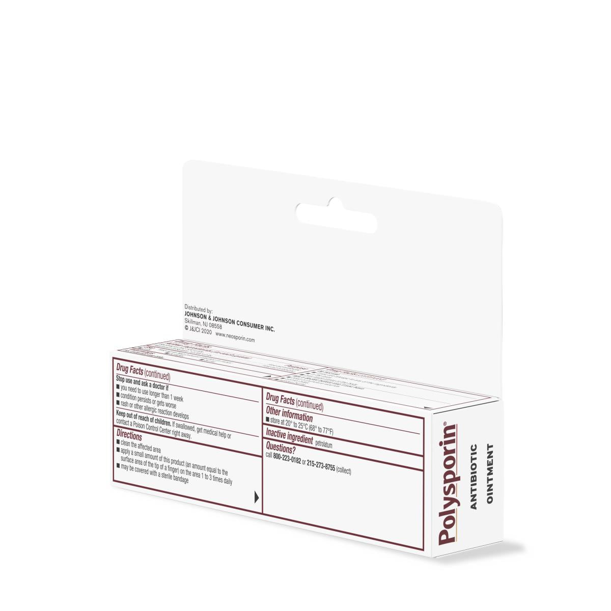Polysporin Bacitracin and Polymyxin B Ointment